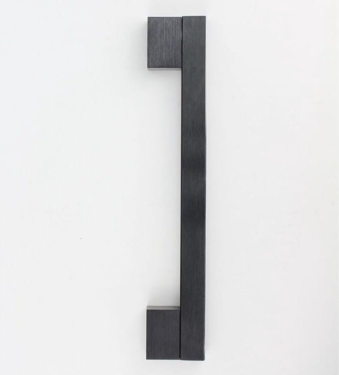 Deurgreep Dennis - zwart - 192 mm
