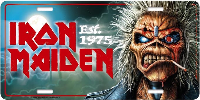 Iron Maiden - Est 1975 Metalen wandbord - Multicolours