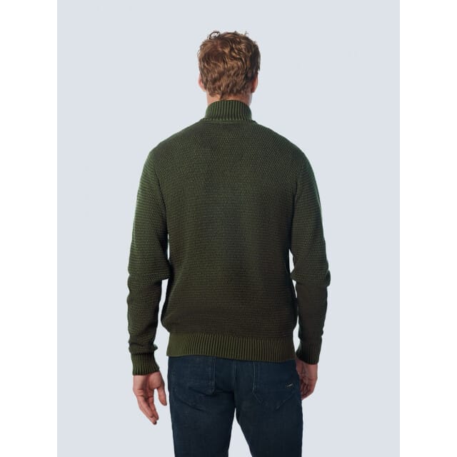 Pullover Volledige Ritssluiting 2 Gekleurd Melange