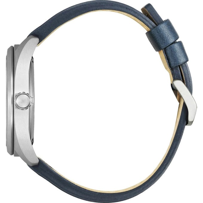 Citizen BM8560-45LC Horloge - Leer - Blauw - Ø 42 mm