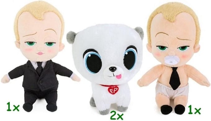 Boss Baby - Character Plush - 24 cm