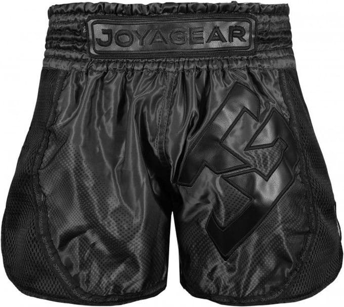 Joyagear Evolution Kickboksbroekje - Zwart/Zwart (Beschikbaar in verschillende maten)
