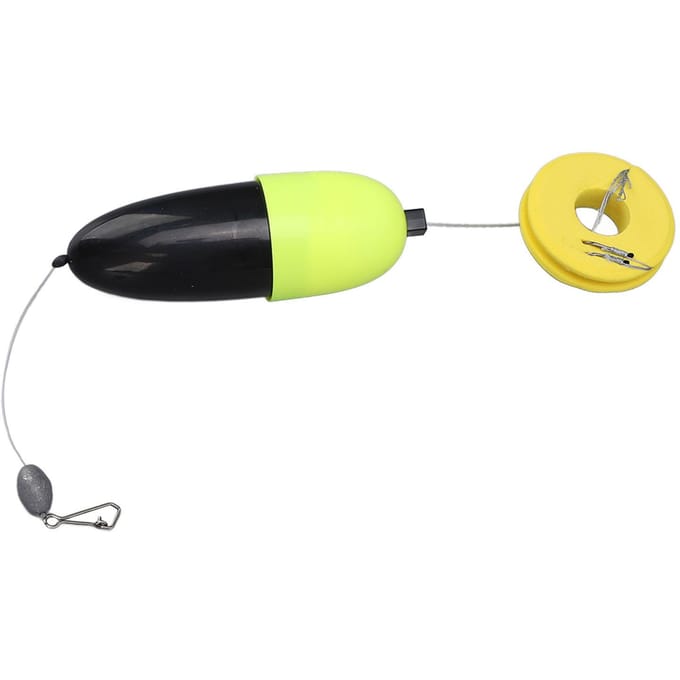 Vissen Dobber Automatische Vissen Dobber Set met ABS Drijvende Hengel voor Vissen Accessoire black