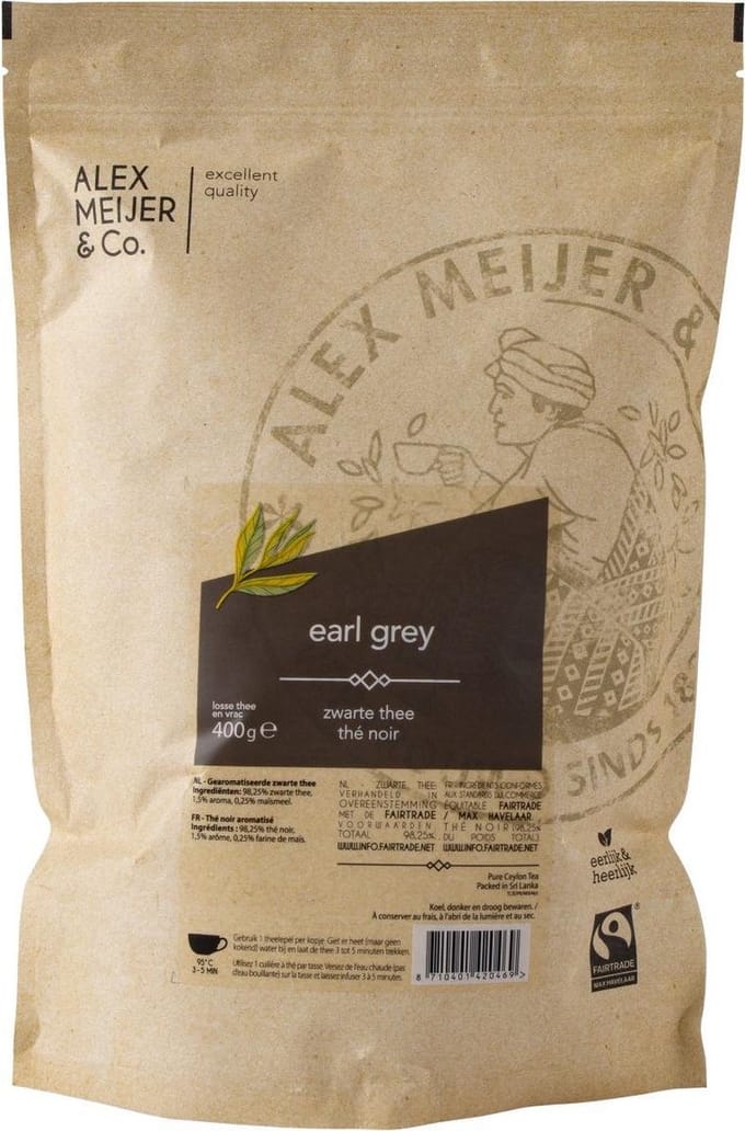 Alex Meijer Thee los earl grey, FT - Zak 400 gram