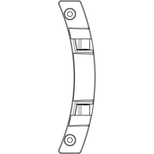 ELECTROLUX - DEURSCHARNIER GLAZEN DEUR - 8581366253236