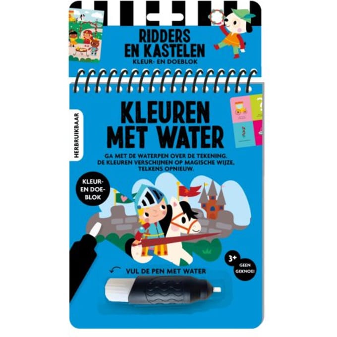 Kleuren Met Water - Ridders En Kastelen - Interstat