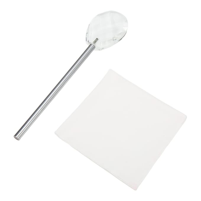 Handheld Effectenfilter Helder Lang Handvat Draagbaar Camera Glas Prisma voor Mensen Landschap white