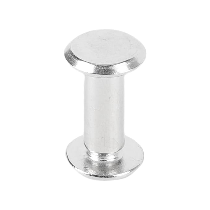 50 Sets Klinknagels en Schroeven M4 5x12x9.5mm Roestvrij Staal Platte Ronde Kop Klinknagelbevestigingsset voor