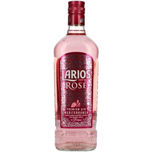 Larios Jenever Larios ROSÉ Premium Gin Mediterránea 37,5% Vol. 0,7l