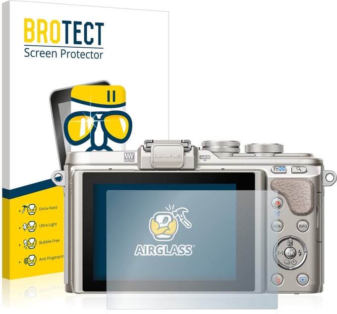 Screenprotector voor Olympus PEN E-PL8 Beschermglas transparant