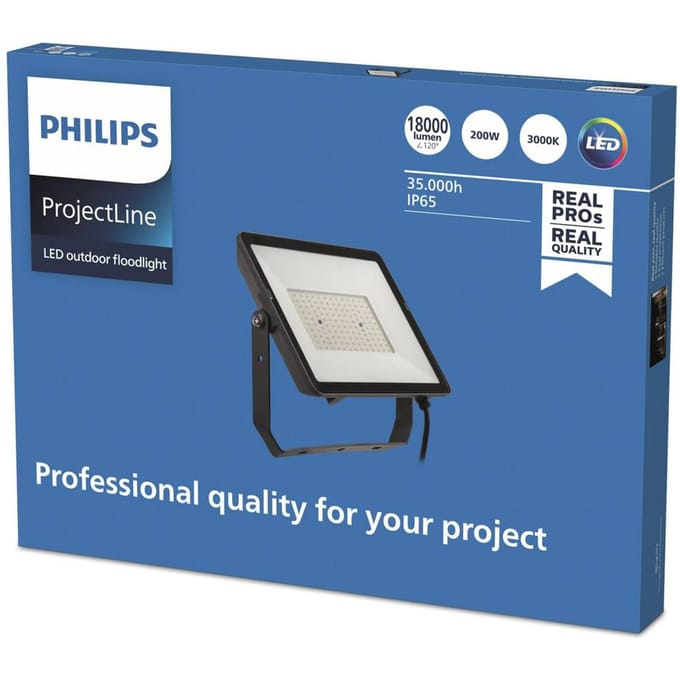 Philips ProjectLine schijnwerper - 200 W - Warmwit licht