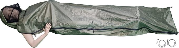 Bushmen HIDEOUT™ Thermo Warmte-Reflecterende Bivakzak Groen