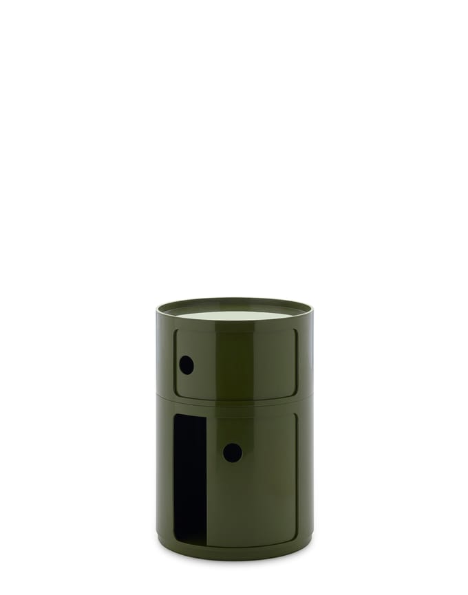 Kartell Nieuwe Componibili BIG 2 elementen - groen