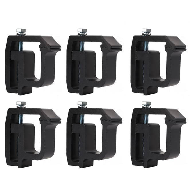 6 Stuks Montageklemmen voor Pick-up Cap Vervanging voor Chevy Silverado Sierra 1500 2500 3500 black
