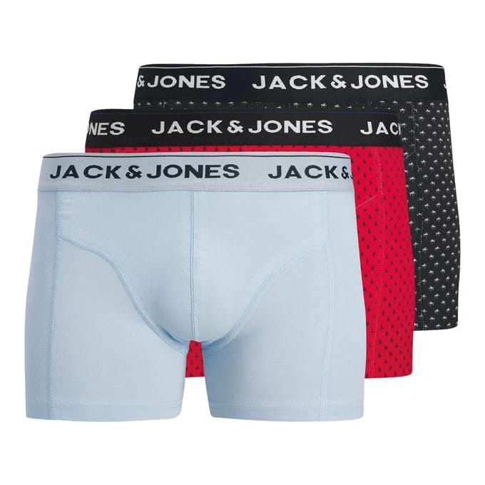 Jack & Jones Palm Tree Trunks Boxershorts Heren (3-pack) - Maat S