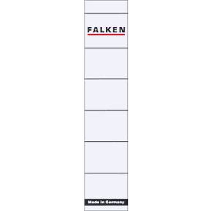 Rugetiketten, rugbreedte 80 mm, 10 stuks