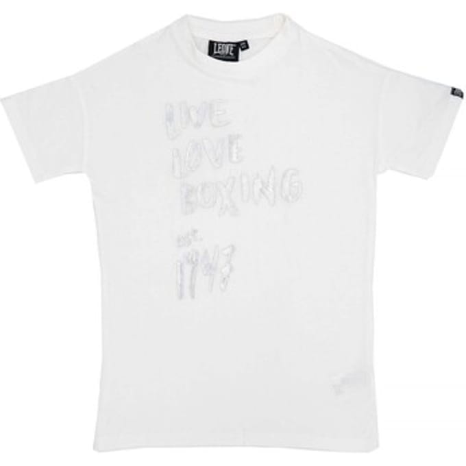 T-shirt Korte Mouw Leone 1947 Girl Maxy Sparkly