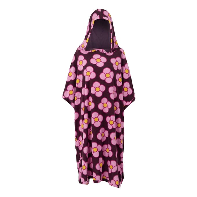 Regatta Dames/Dames Orla Kiely II Spinning Flower Handdoek met capuchon (Morello)