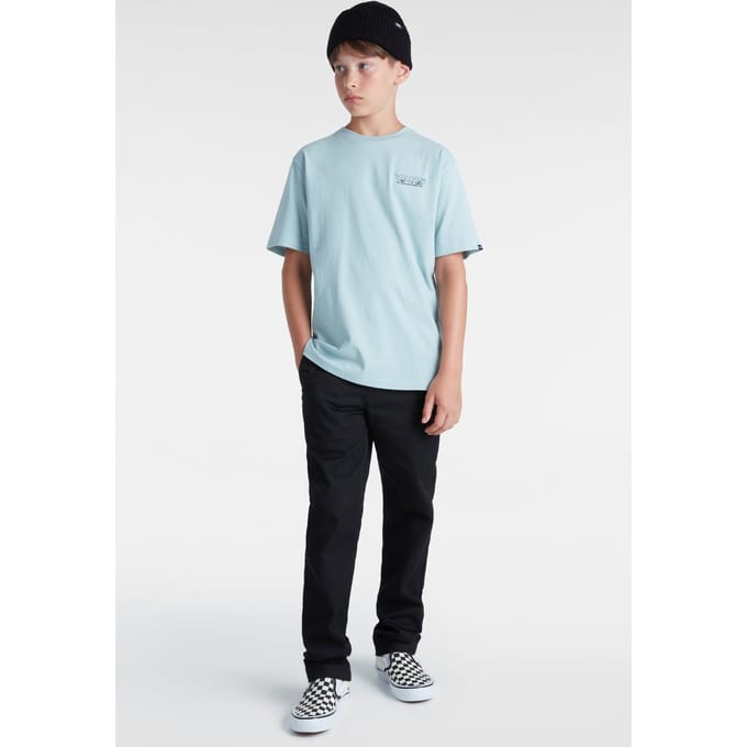 Vans Boys Break Made Ss Gray Mist Maat: M | T-Shirts Outlet | kids | Blauw