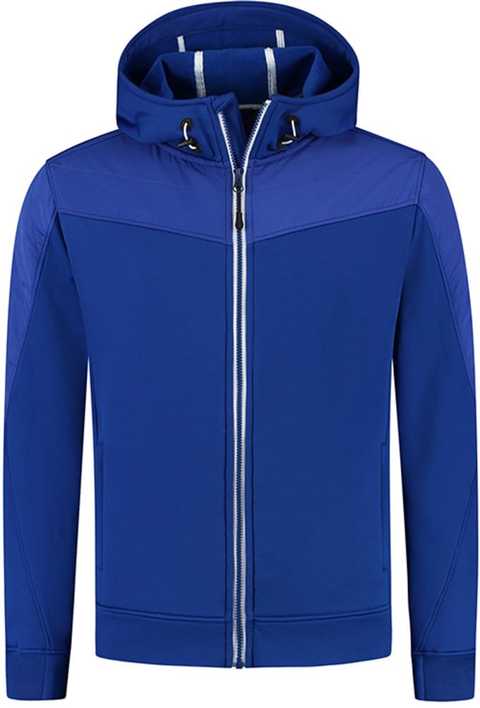 Lemon & Soda vest met capuchon maat XXL in de kleur royal blue