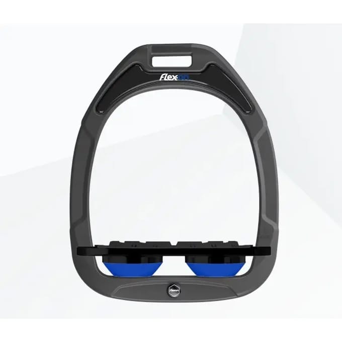 Plat Grip Antraciet/Zwart/Blauw Flex-On Green Composite