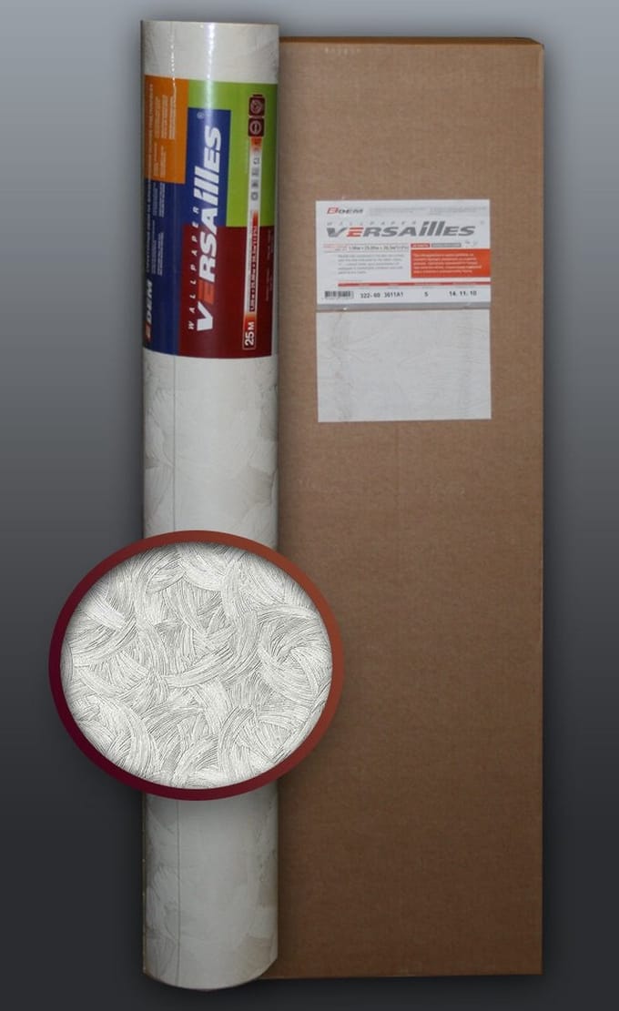 Behang glasvezel look EDEM 80322BR60 vliesbehang structuur behang overschilderbaar reliëfbehang wit 5 rollen 132 m2