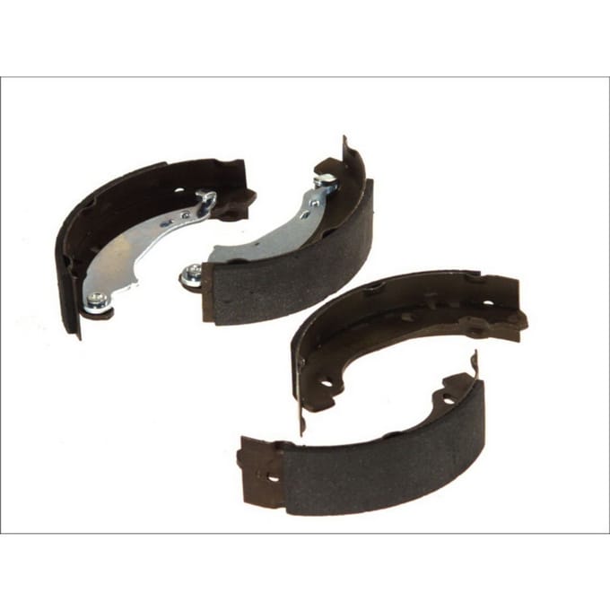 BOSCH Remschoenen 0 986 487 556 | BS806 | Renault Clio II Symbol Thalia | Dacia Logan Sandero | Achteras | OEM 7701205758 | 180 x 42 mm