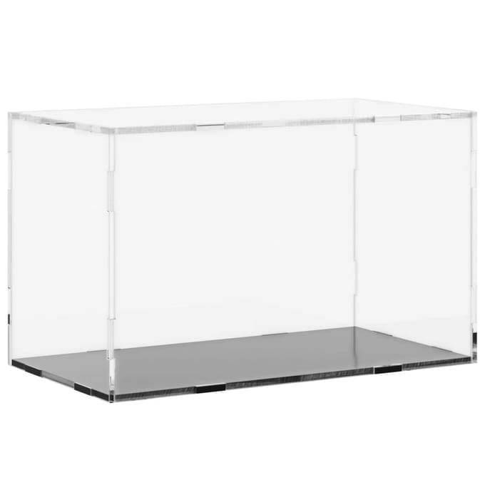 vidaXL - Displaybox - transparant - 31x17x19 - cm - acryl