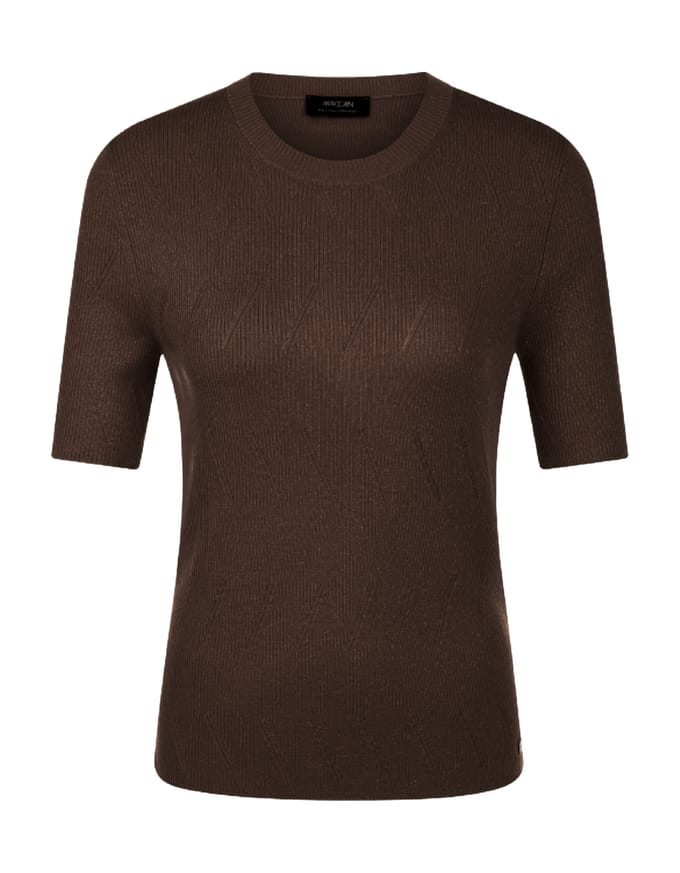 Marccain Trui Truien Donkerbruin Bc 41.11 M52