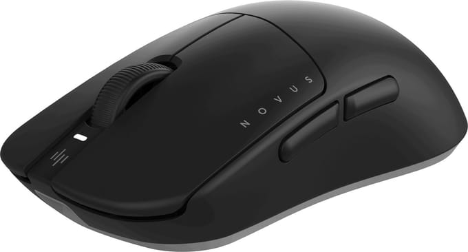 Dark Project Novus - Draadloze Gaming Muis - Zwart/Grijs