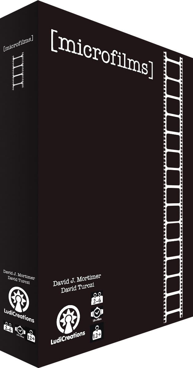 Microfilms - [microfilms] - Engelstalig Kaartspel - LudiCreations