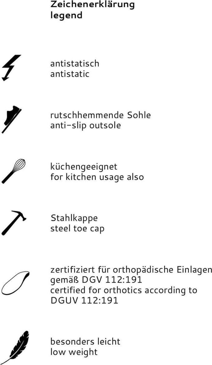 AWC Footwear Werk schoenen SRC Schnürs-schoen in wit