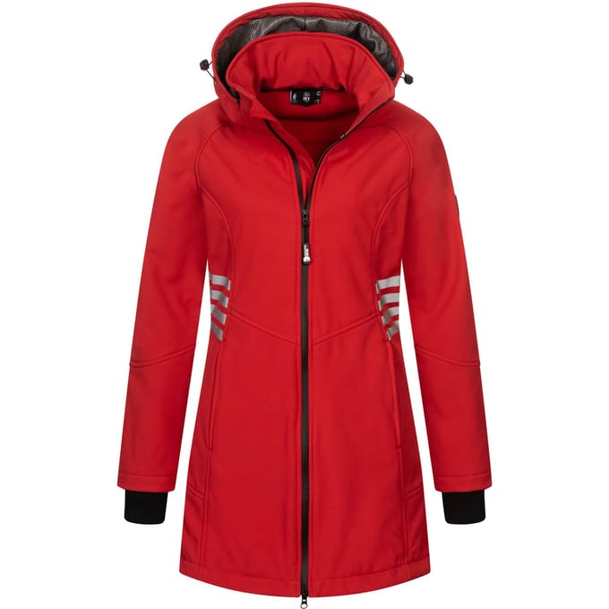 Arctic Seven Dames Softshell Jas AS-305 – Lang, Waterafstotend, Reflecterend