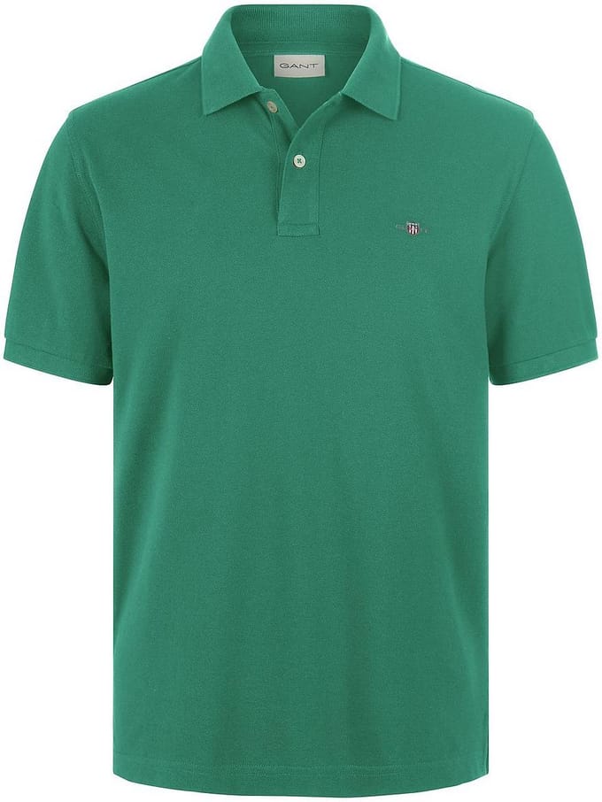 Poloshirt Van GANT groen