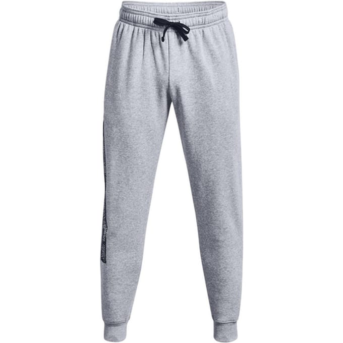 Under Armour Heren Rival Fleece Graphic Joggingbroek (Grijs)