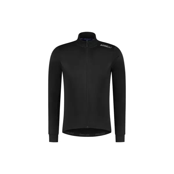 Rogelli Core Heren Fietsshirt - Lange mouw - 3 achterzakken - Zwart