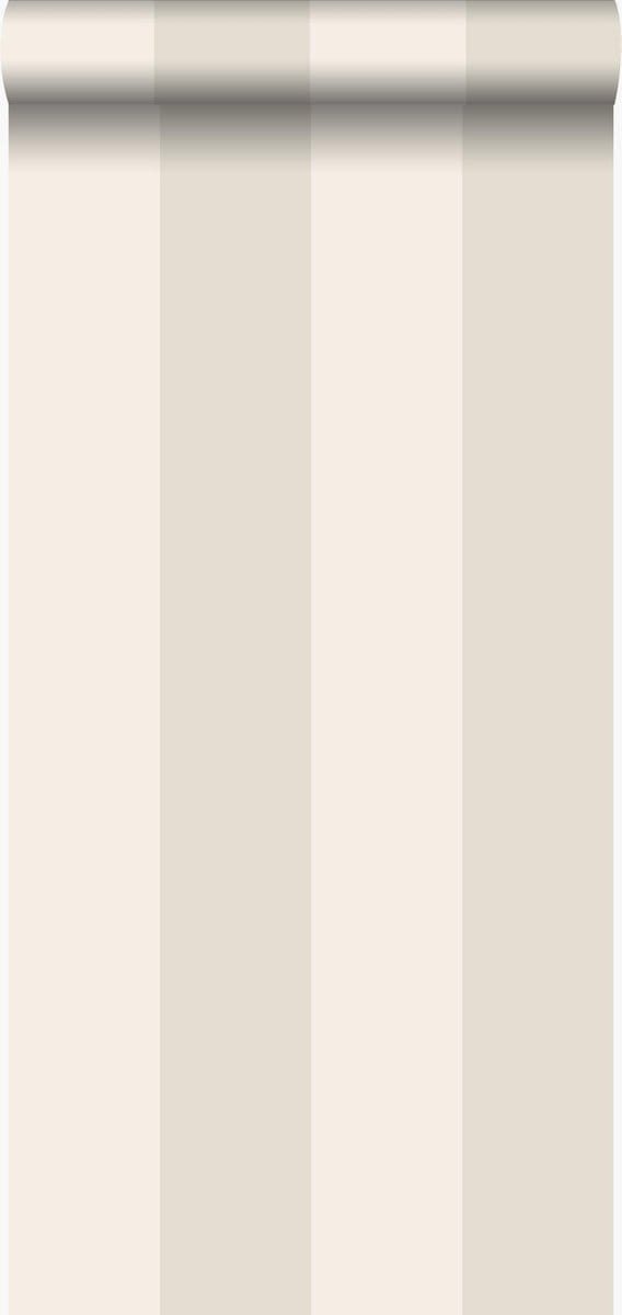 Origin Wallcoverings behang strepen beige - 53 cm x 10.05 m - 345903
