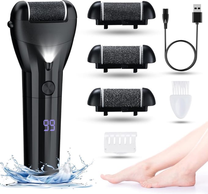 DailySupplies® Elektrische Eeltverwijderaar - Pedicureset Electrisch - Voetvijl