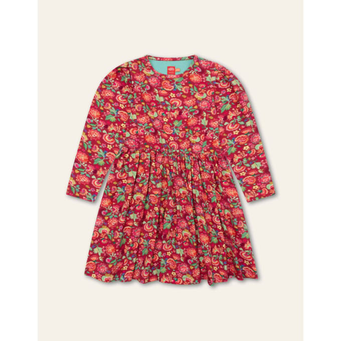 Oilily Dreamz Jurk- maat152/12yr Persian Rood