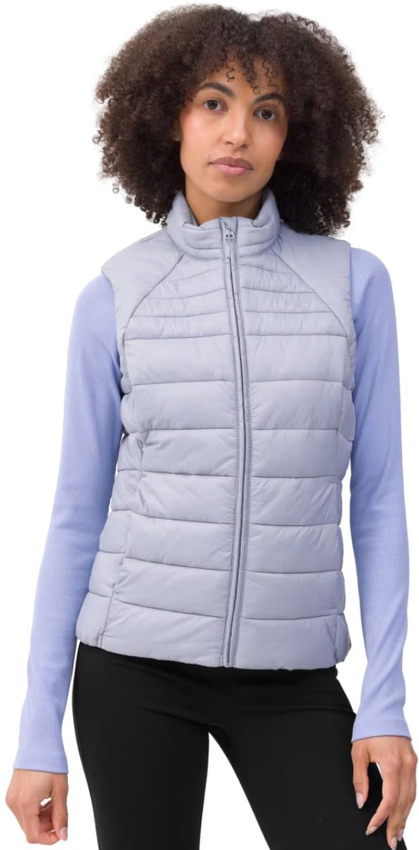 4F Jas Dames Gewatteerde Blauw - Maat L