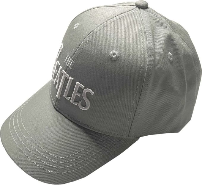 The Beatles - White Drop T Logo Baseball pet - Groen