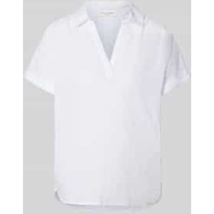 Regular fit blouse in all-over look met V-hals