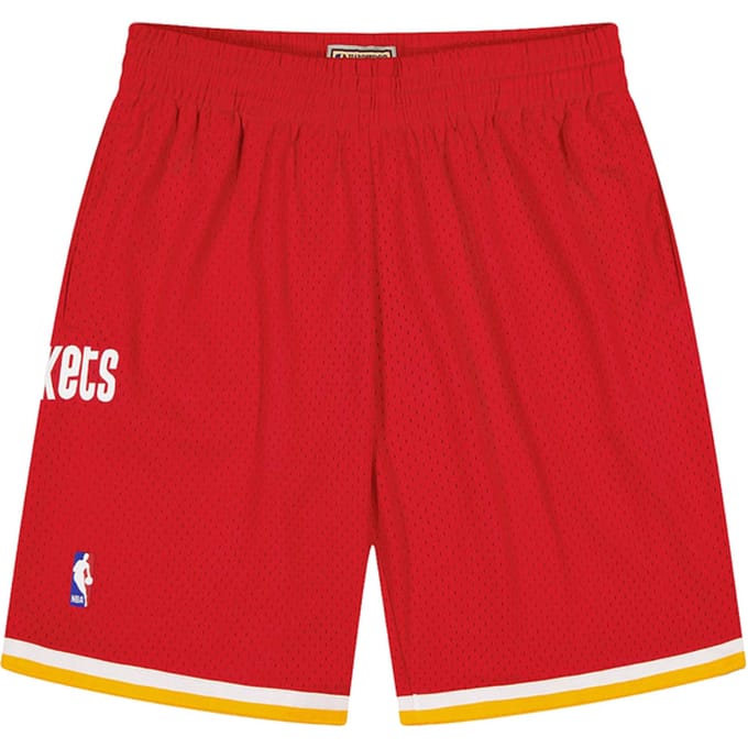 Mitchell And Ness NBA Houston Rockets Swingman Korte Broek Rood