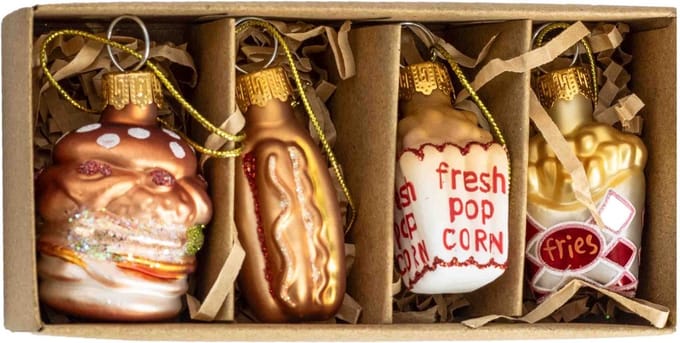 HomeBound by KY | Kerstbal set van 4 stuks | setje kerstballen