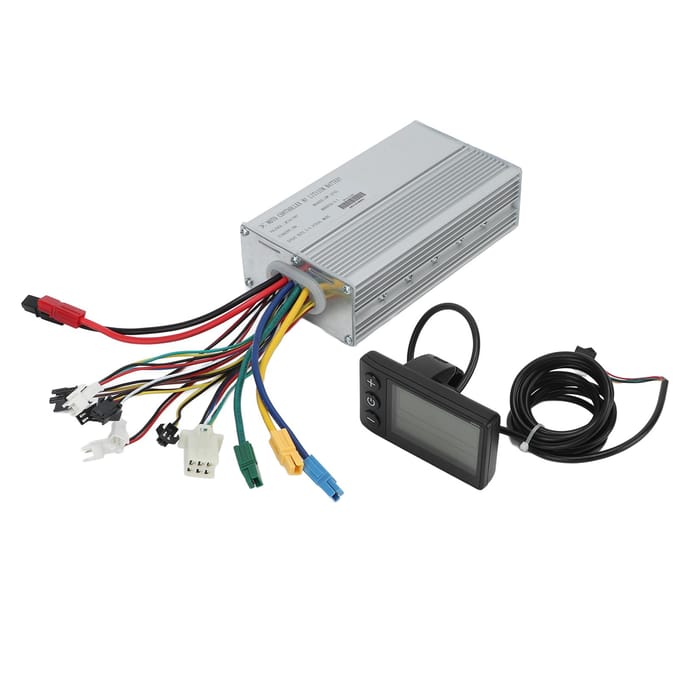 DC 36V 48V Elektrische Scooter Fiets 30A Controller S866 LCD Display Paneel Kit voor 1000W Motor gray