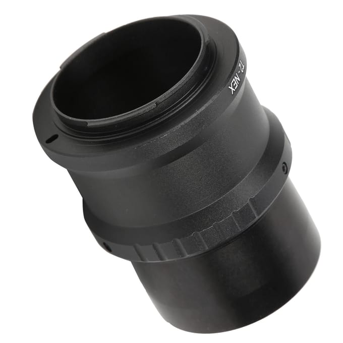 2in Astronomische Telescoop T Mount Buis Ring Adapter voor Sony E Mount Systeemcamera gray