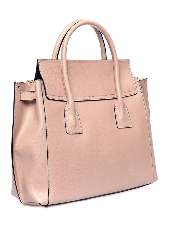 Luisa Vannini Rose Rundleer Tas