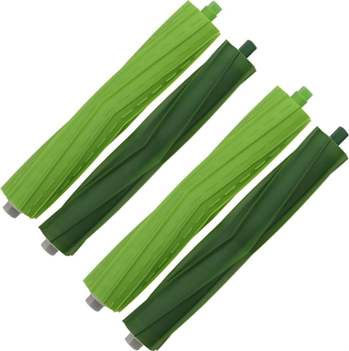 2x hoofdborstel set geschikt voor iRobot Roomba - E5 E6 E7 - i3 i3+ - i4 i4+ - i6 i6+ - i7 i7+ - i8 i8+ - J7 J7+