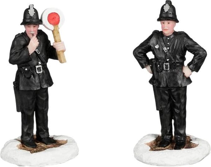Luville - Police officer l4b3.5h7.5 cm 2st