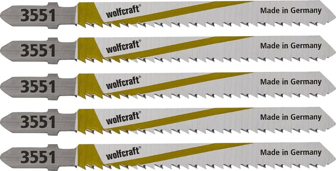 wolfcraft - Decoupeerzaagblad HCS, T-schacht - 2653000